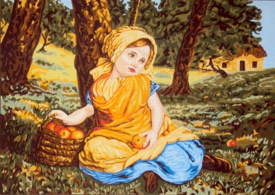 Art 10.548 αναγέννηση κοριτσάκι με πορτοκάλια