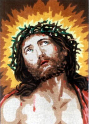 Πίνακας F30 Ιησούς με ακάνθινο στεφάνι